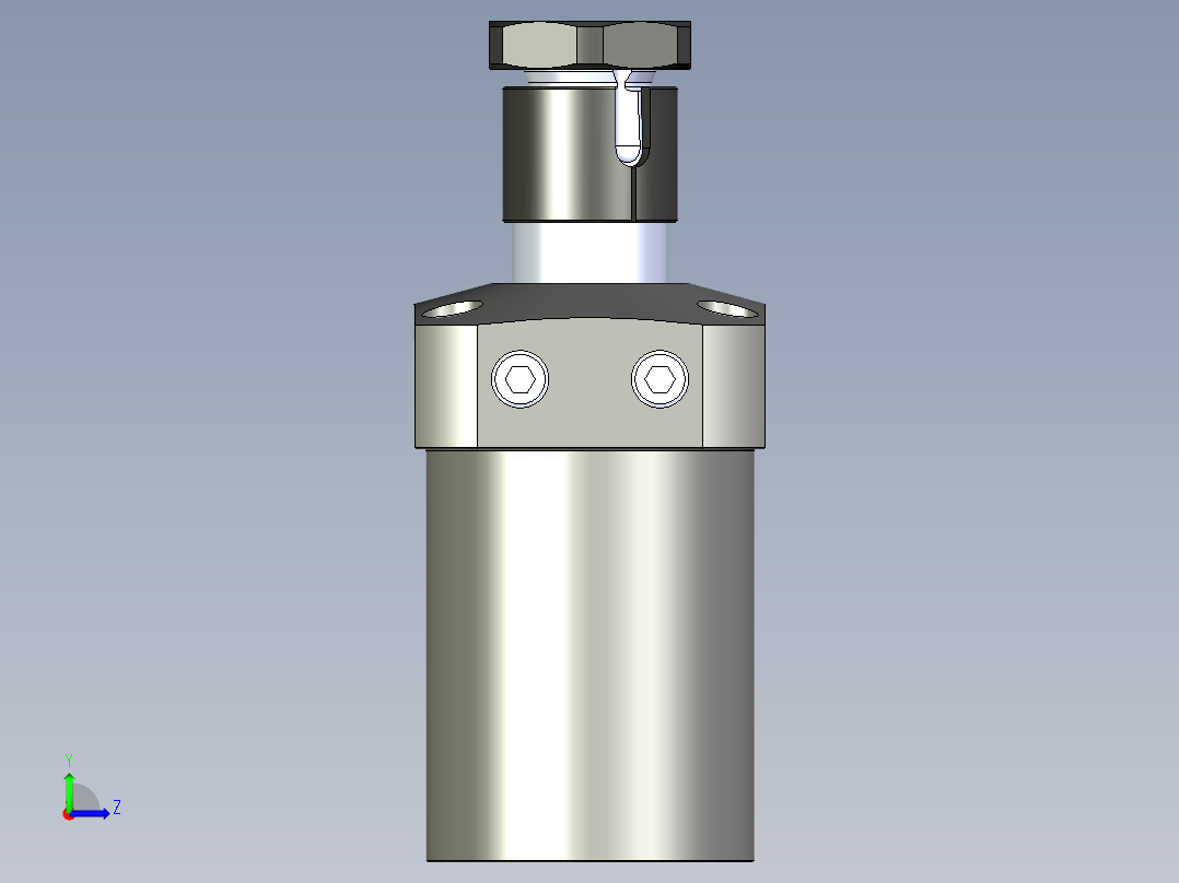 KOSMEKLHS0750-GR-Y30多系列多零件图纸模型左视图