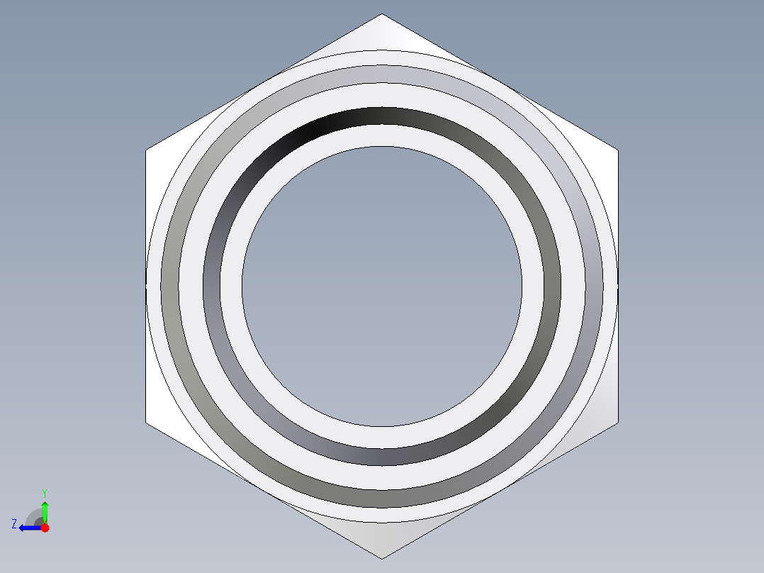 卡套式工业通用硬管接头EO_Weld_connector_AS22LX右视图