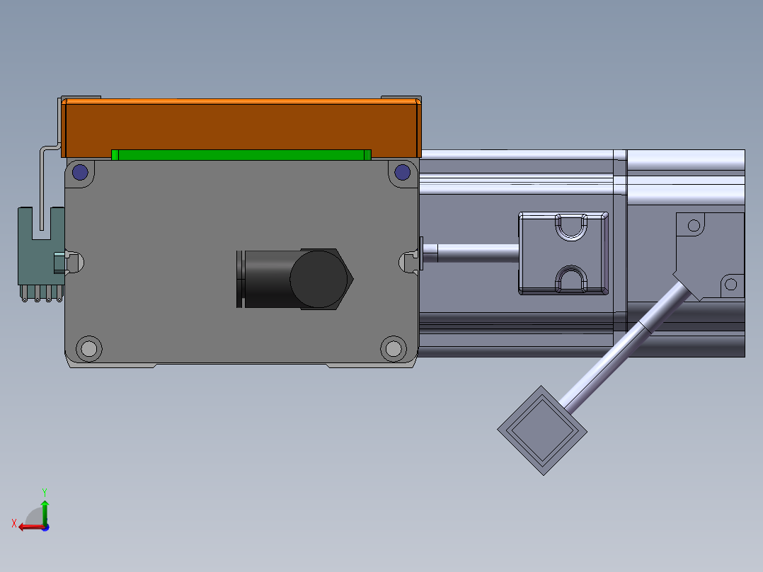 MCB同步带全封闭MCB10-R-200W后视图