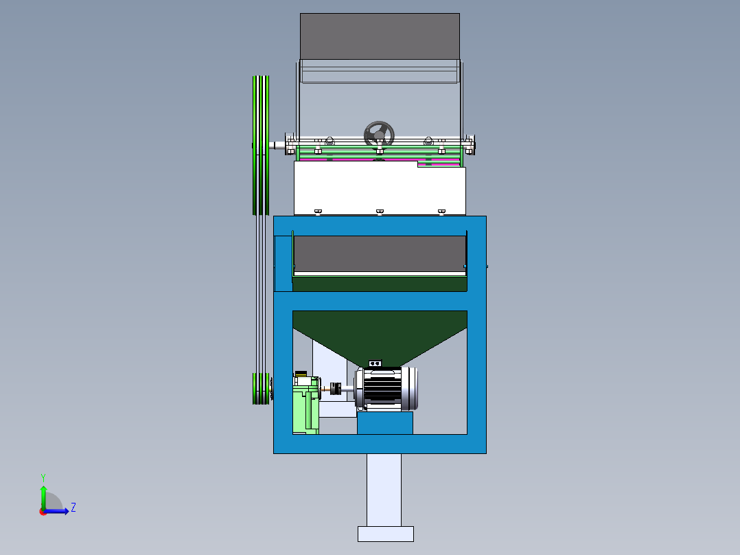 核桃剥壳机-0416左视图