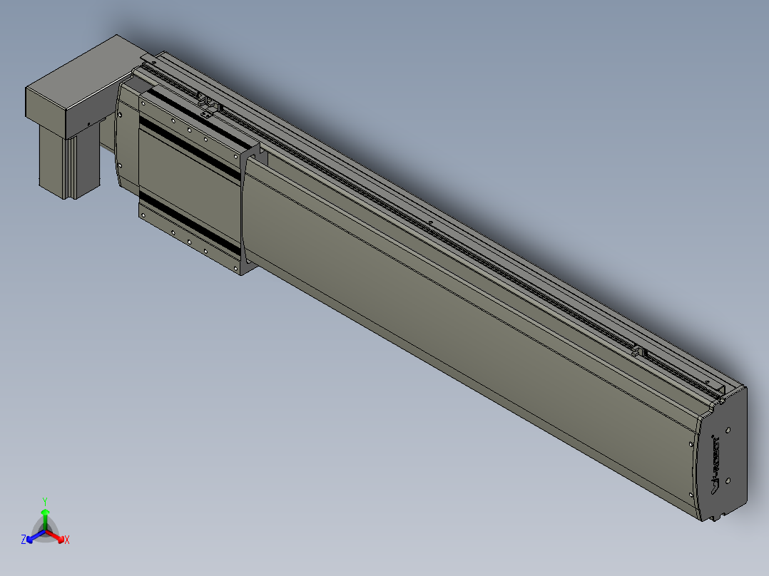 威洛博VBF22-S900-BRU正等轴测图