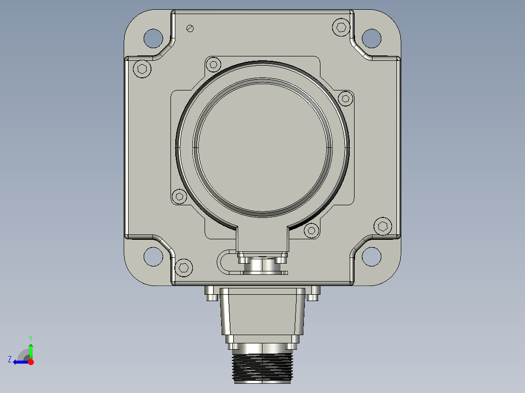 电机MS6G-130CN15B2-22P3右视图