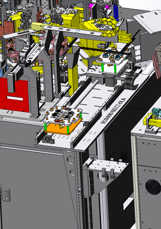 电池裁切上下料设备step