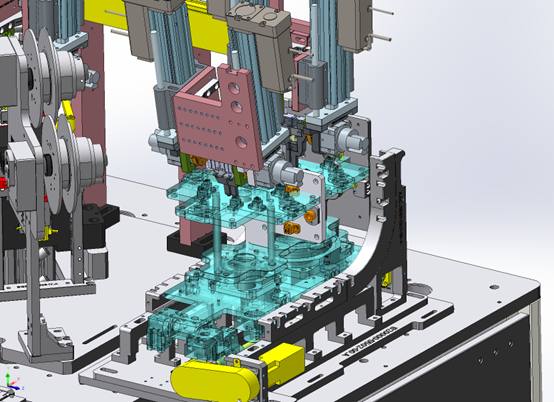 电池裁切上下料设备step