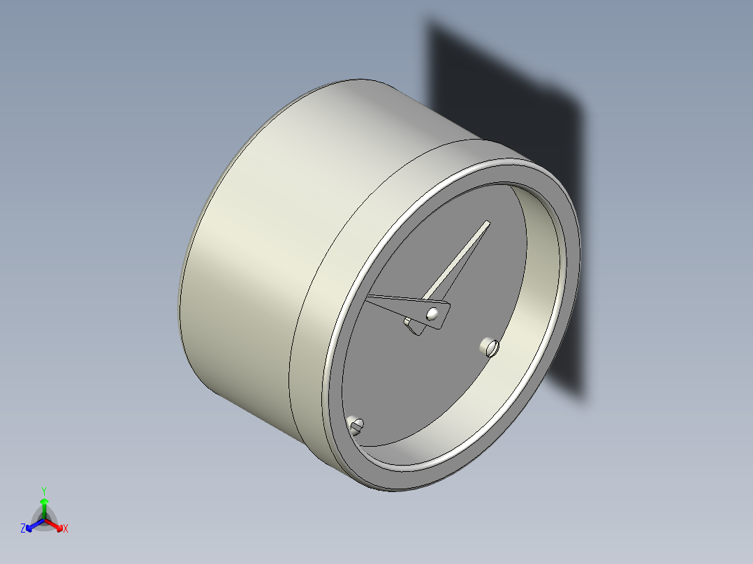 重力指示器GA11,GA12-3D多系列多零件图纸模型