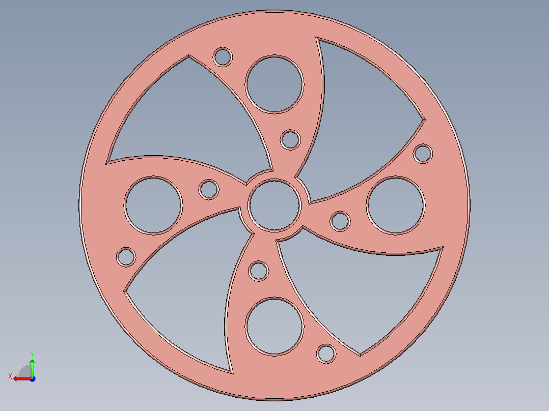 UG偏心旋转机构运动仿真689036==25后视图