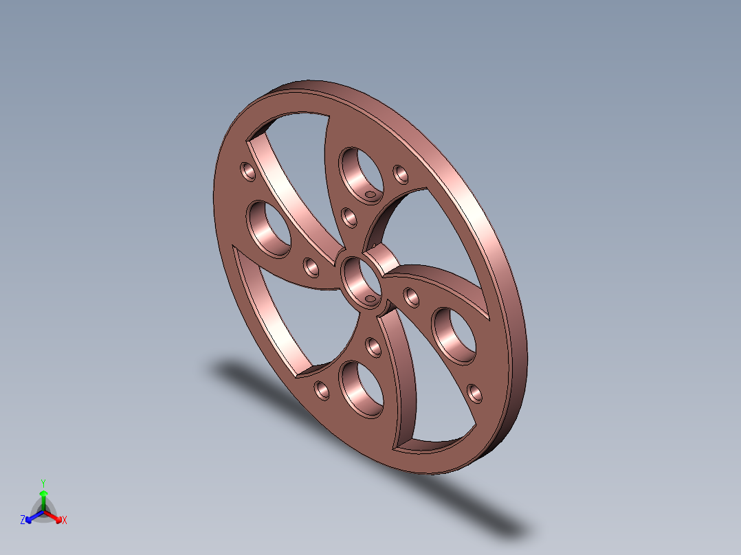 UG偏心旋转机构运动仿真689036==25正等轴测图