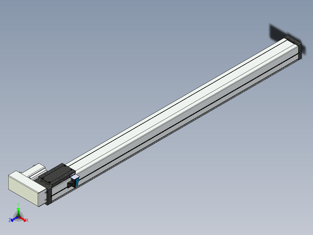 模组FSL80 E1200 10C7-BR-B60正等轴测图