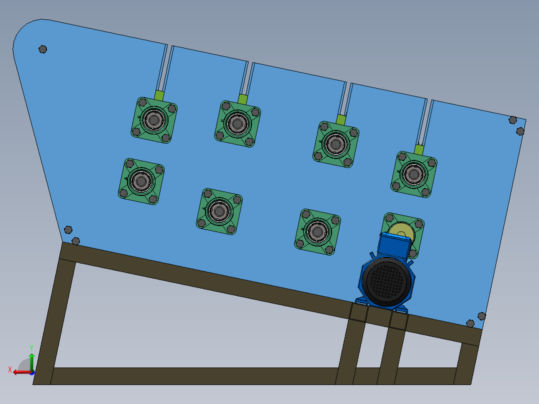 剥叶机剥离器1443111后视图