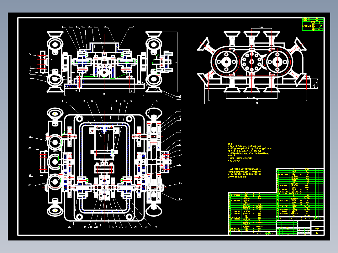 JX361-履式爬壁<span style='color: red'>机器人</span>cad图【履带式真空吸附 壁面清洗清洁图纸】