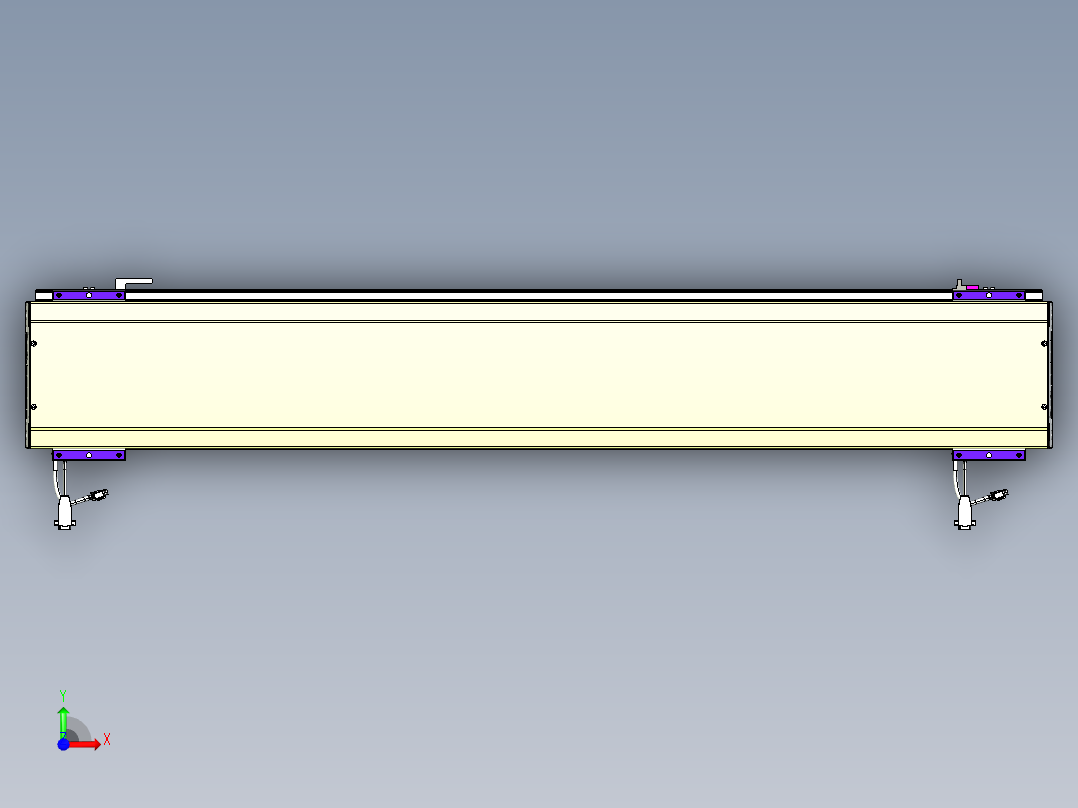 威洛博VL系列3d模型模组2VL22H1Y-S1200前视图