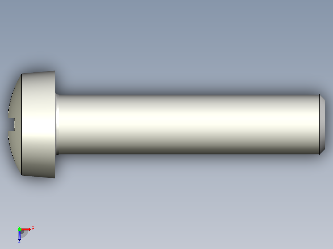 Cross_recessed_head-M10-45-40-8-18-12.stp螺钉-俯视图