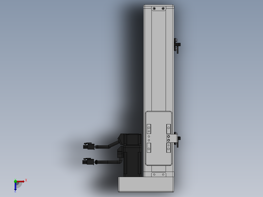 精密模组MY60-T10-200L-BR-P10B-C4-C俯视图