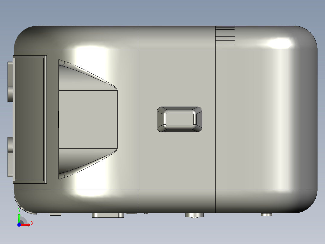 配送车模型1417533===49前视图