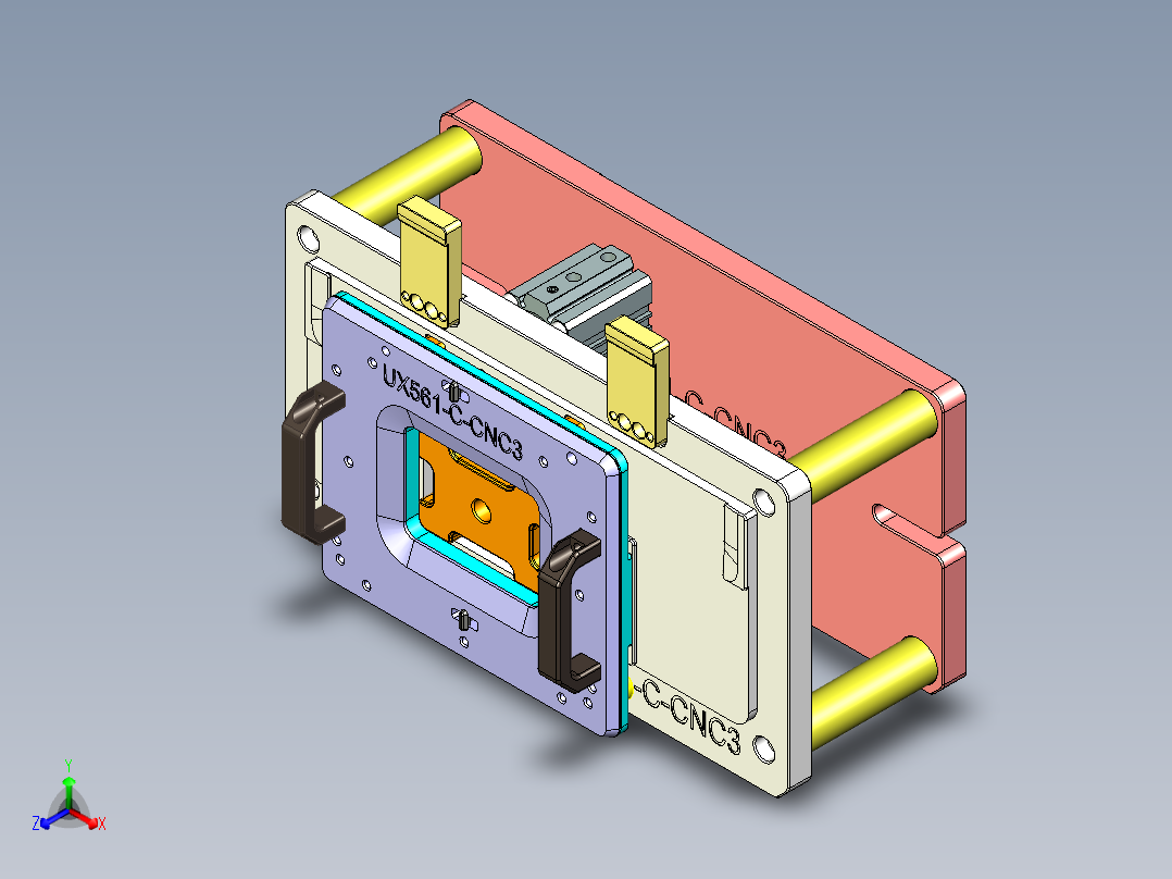 UX561-C-CNC3-170314正等轴测图