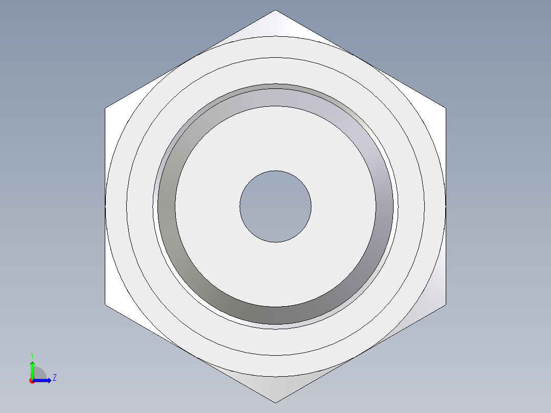 卡套式工业通用硬管接头EO_Swivel_connector_EGE08SREDCF左视图
