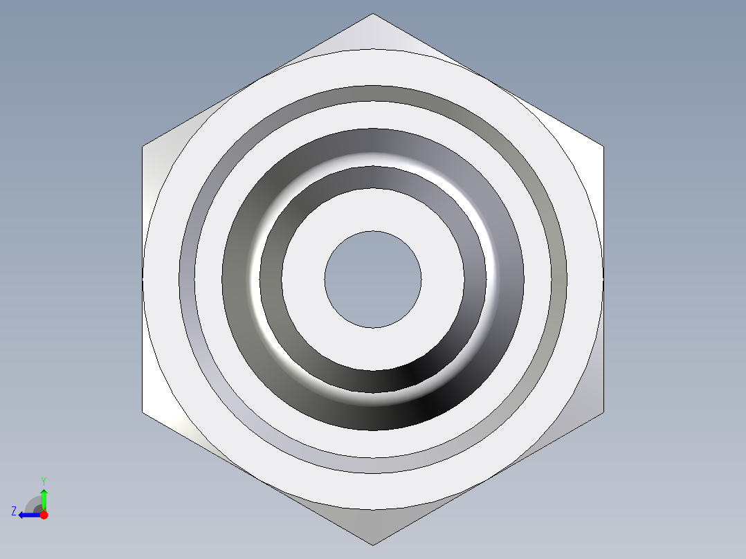 卡套式工业通用硬管接头EO_Swivel_connector_EGE08SREDCF右视图