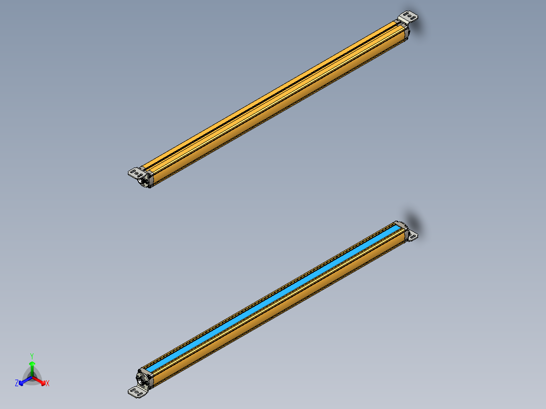 安全_区域传感器H2EL3020_30_30_3D正等轴测图
