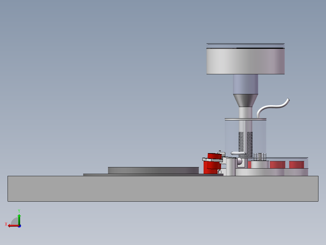 一体化全自动智能煮咖啡泡茶机sw18可编辑后视图