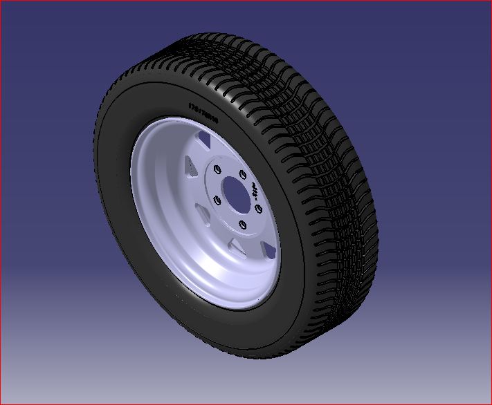 车轮175-70R13