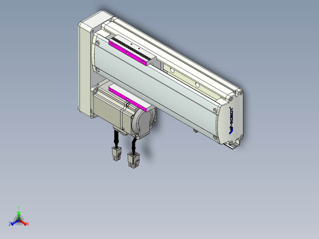 威洛博QF10-Lxx-C-S120-BL-ZP40-C3正等轴测图