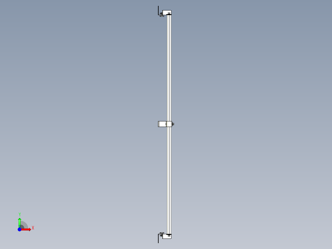 基恩士SL-JB95_side-mount_kc图纸模型前视图
