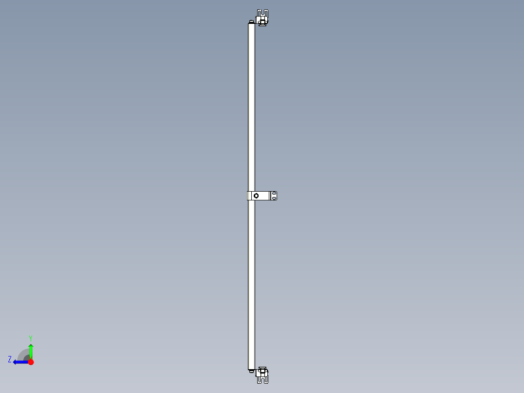 基恩士SL-JB95_side-mount_kc图纸模型右视图