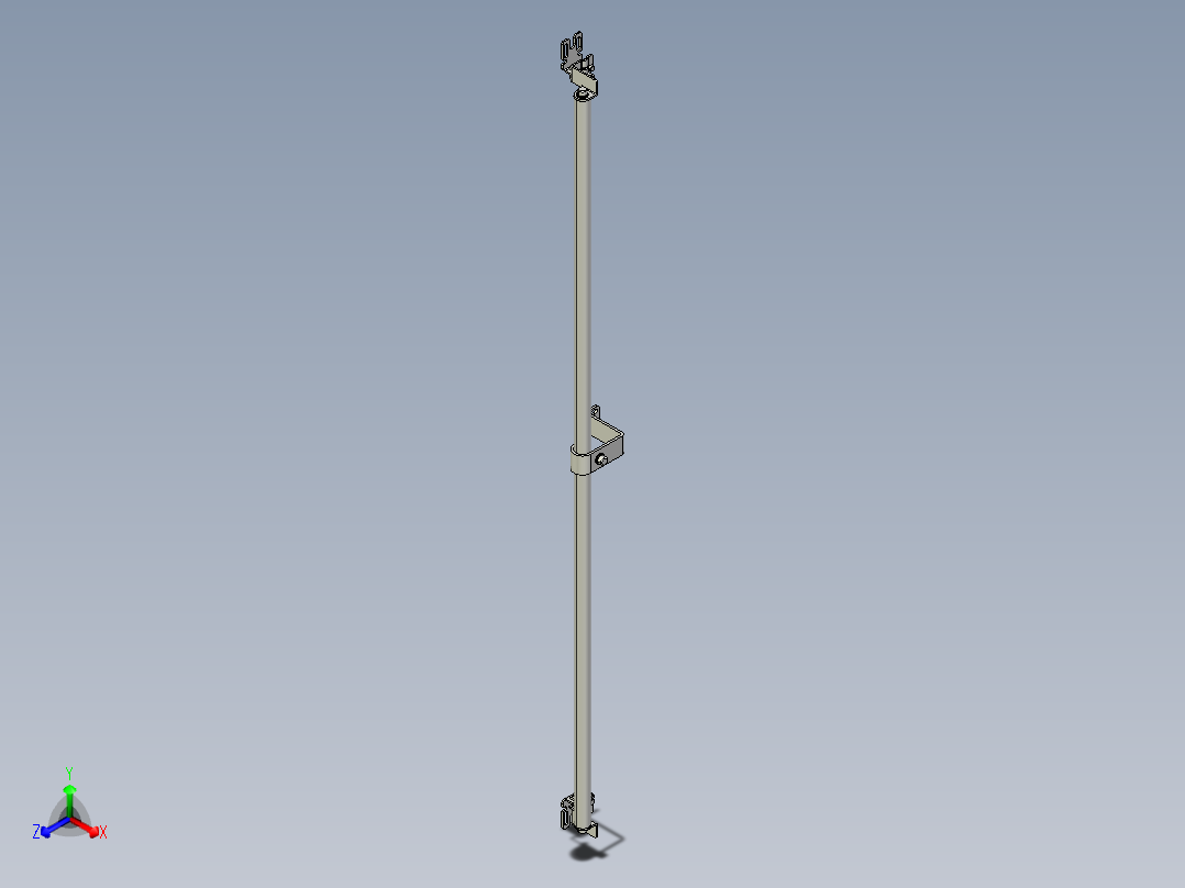 基恩士SL-JB95_side-mount_kc图纸模型正等轴测图