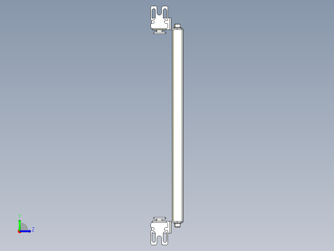 基恩士SL-JB31_side-mount_kc图纸模型左视图