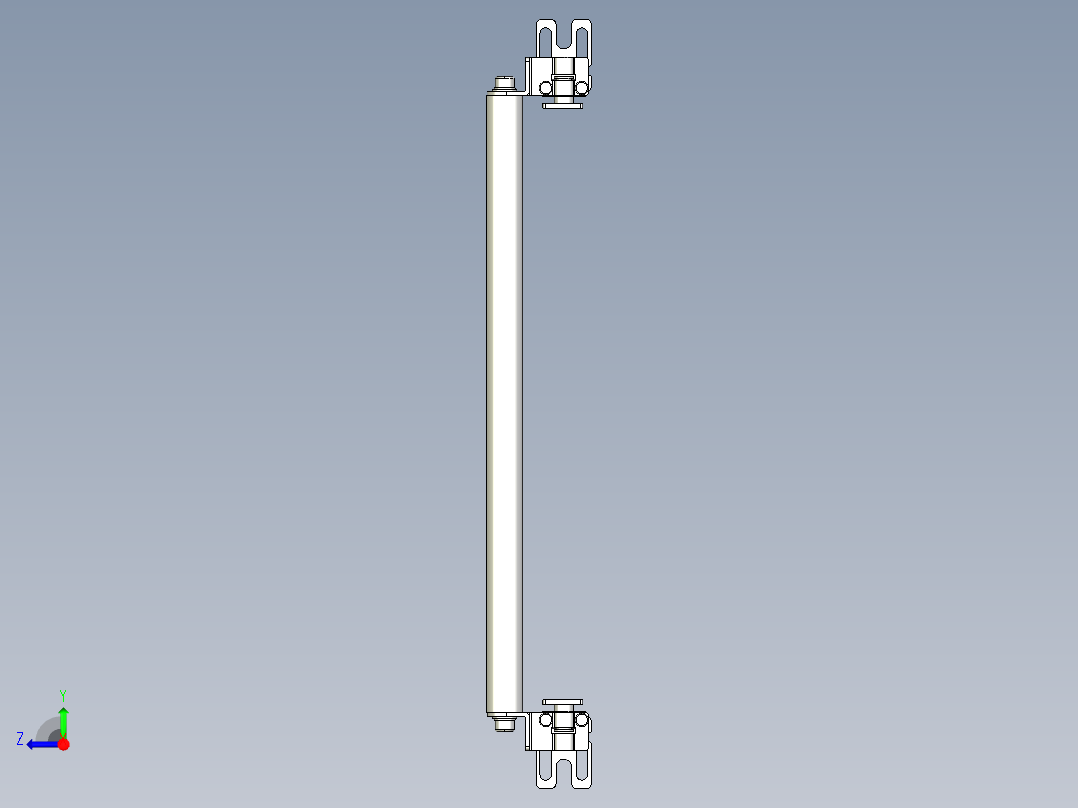 基恩士SL-JB31_side-mount_kc图纸模型右视图