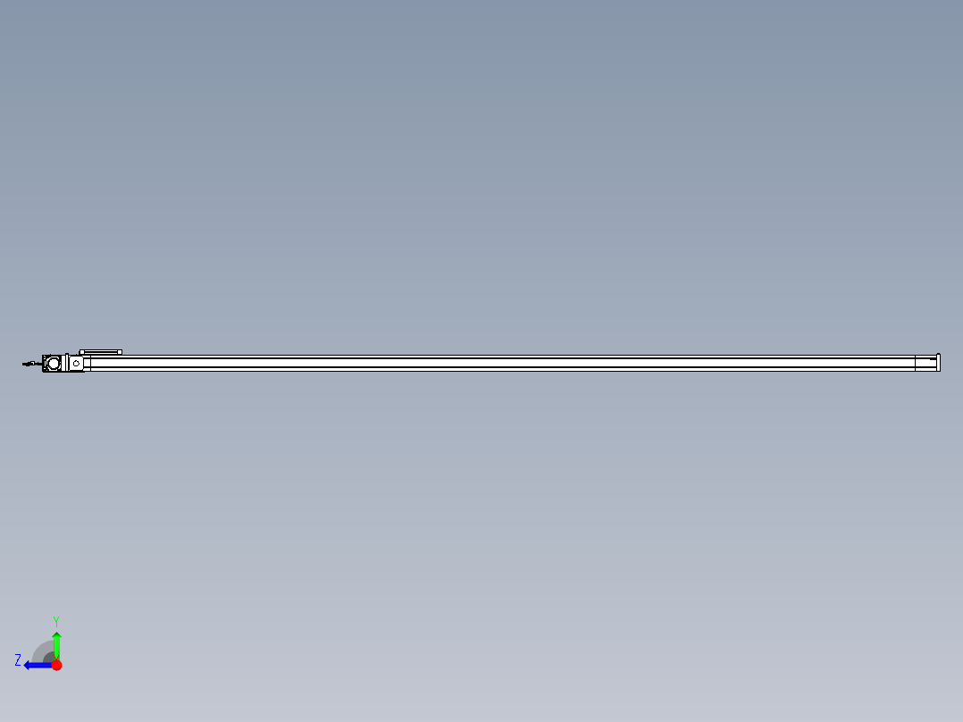 威洛博LB.GB同步带传动--欧规系列LB6A-L65-S3100-BR右视图
