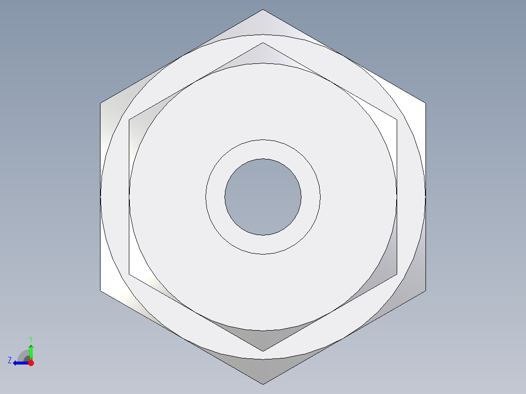 卡套式工业通用硬管接头EO_Bulkhead_union_SV06L71右视图