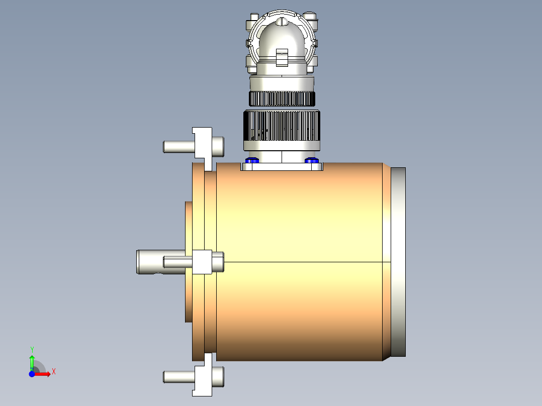 NOVOTECHNIK角度位移传感器IPS-6000 系列前视图