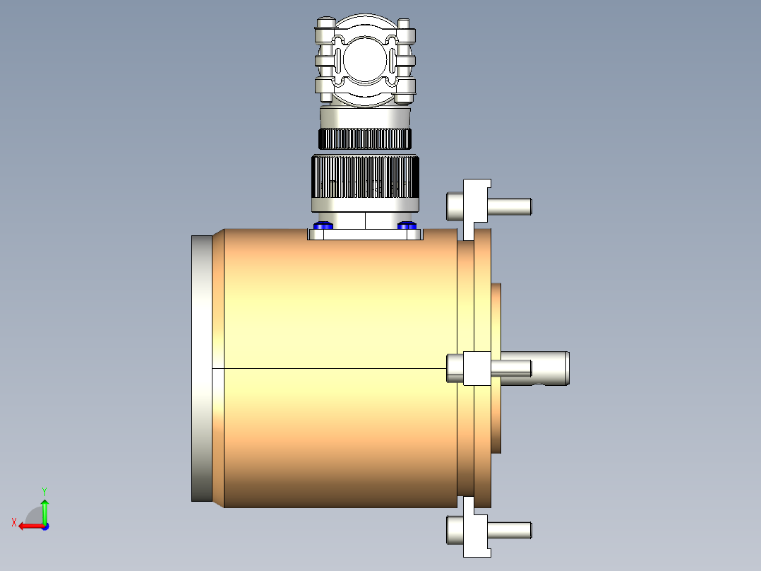 NOVOTECHNIK角度位移传感器IPS-6000 系列后视图