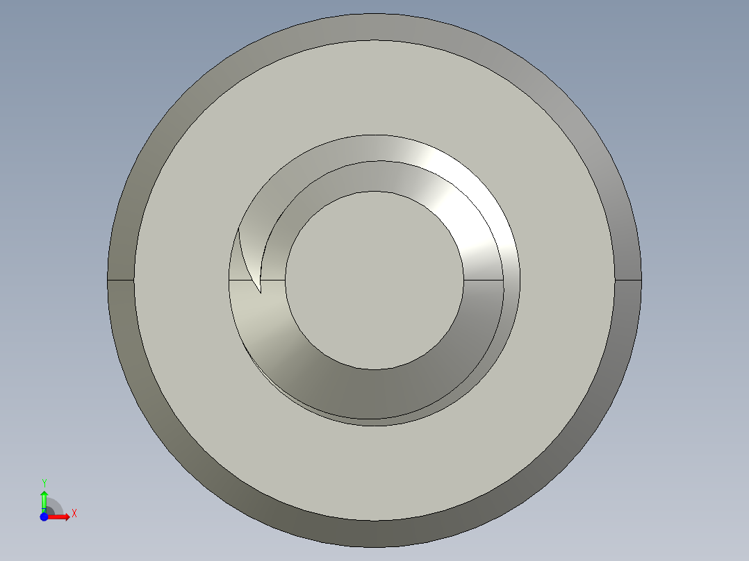 M3 x 0.5mm Thread 3mm LONG SOCKET HEAD CAP SCREW.STEP前视图