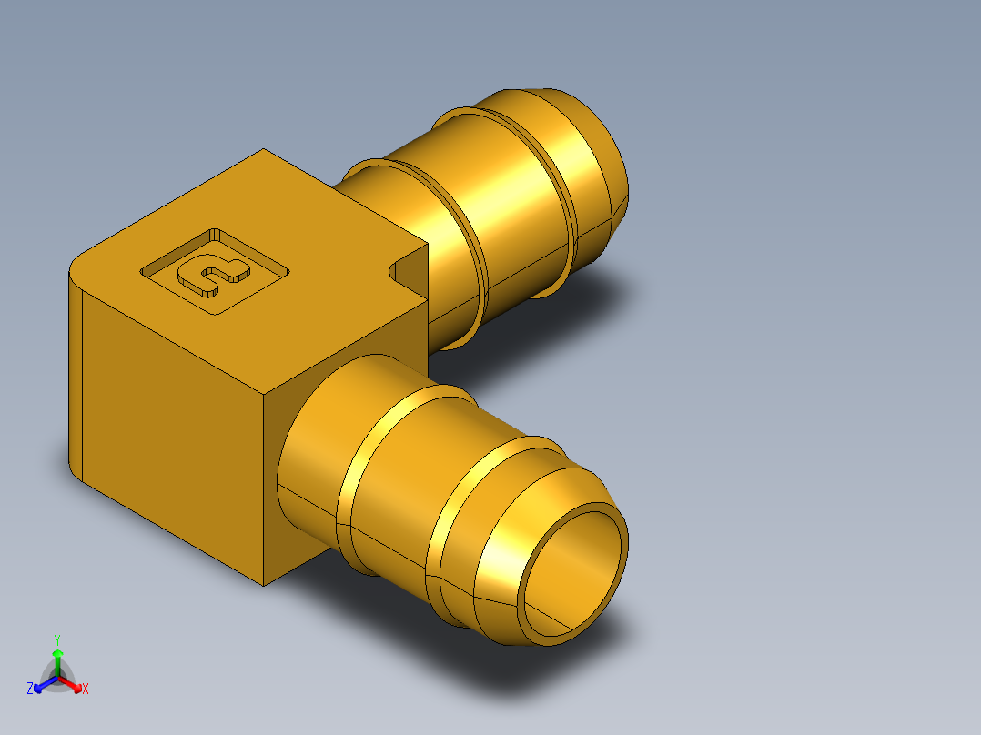 工业通用螺蚊管倒齿式工业硬管接头Union Elbow 225-6-6