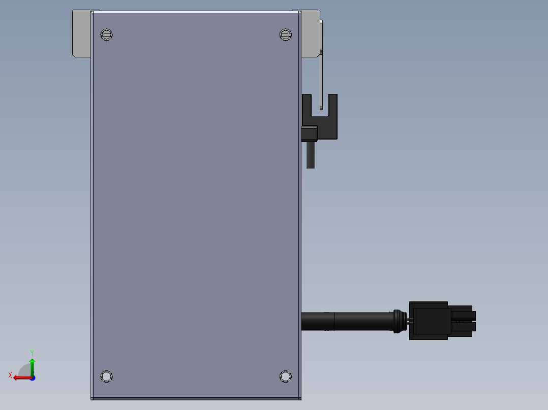 精密模组MY80S-T10-550L-P10B-BM-C4后视图