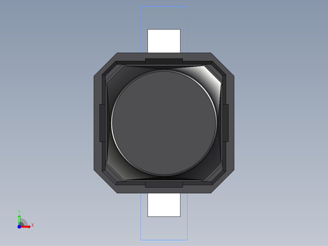 开关继电器保护 SM-1TS009D-XXX0-5000前视图