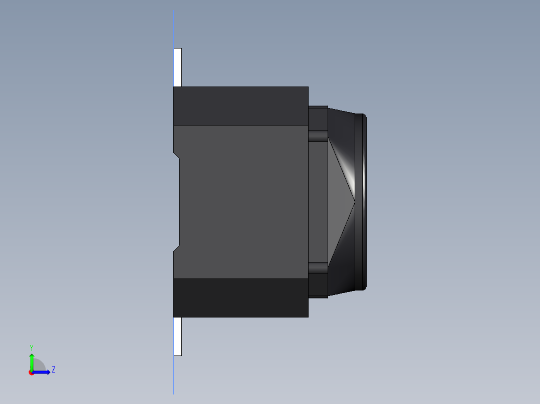 开关继电器保护 SM-1TS009D-XXX0-5000左视图