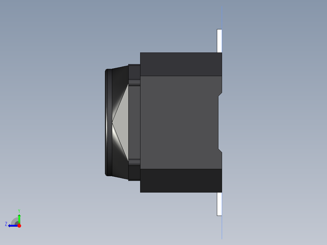 开关继电器保护 SM-1TS009D-XXX0-5000右视图