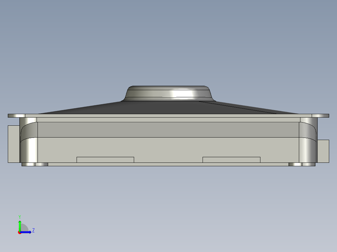 13.0㎜ x 2.6㎜两路操纵SMD轻触开关左视图