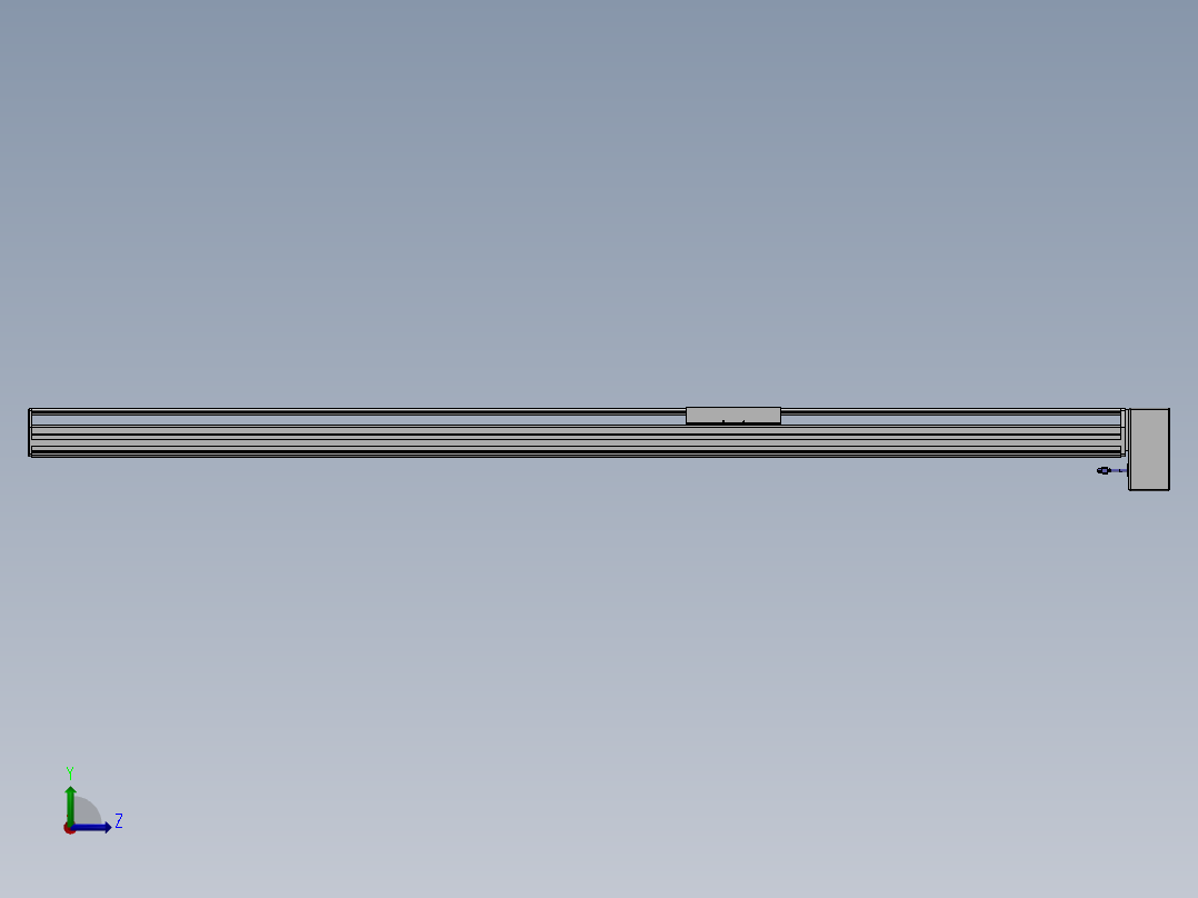 精密模组MT220-L150-2300-LD-M75-C4左视图