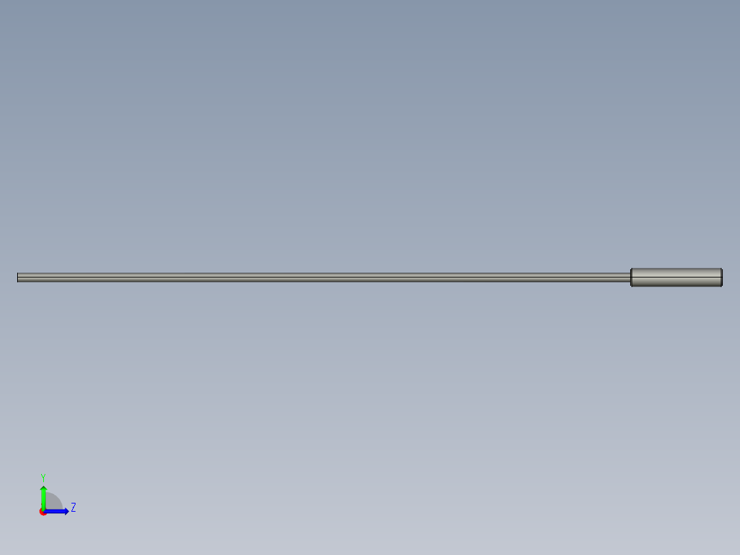 基恩士FU-21Xcore_kc图纸模型左视图