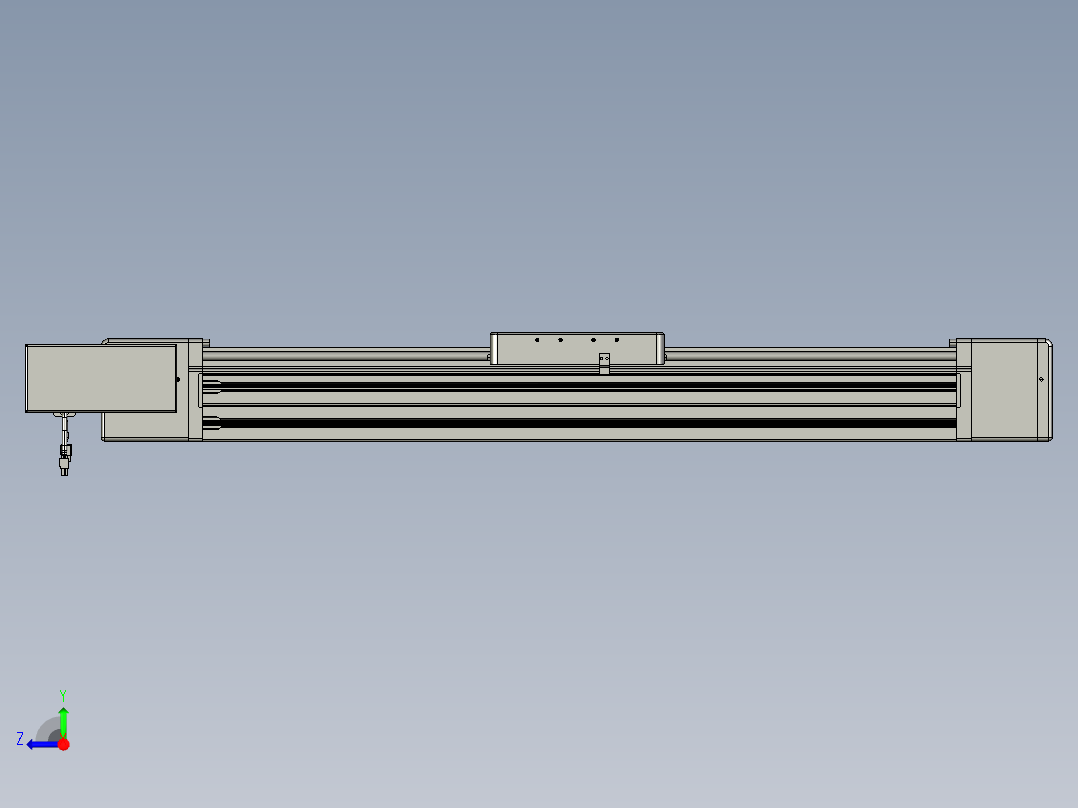 威洛博直线电机模组EB20-L224-S750-BL-ZP75-MS3-5K右视图