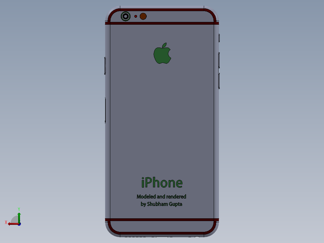 两款iphone 6 Plus后视图