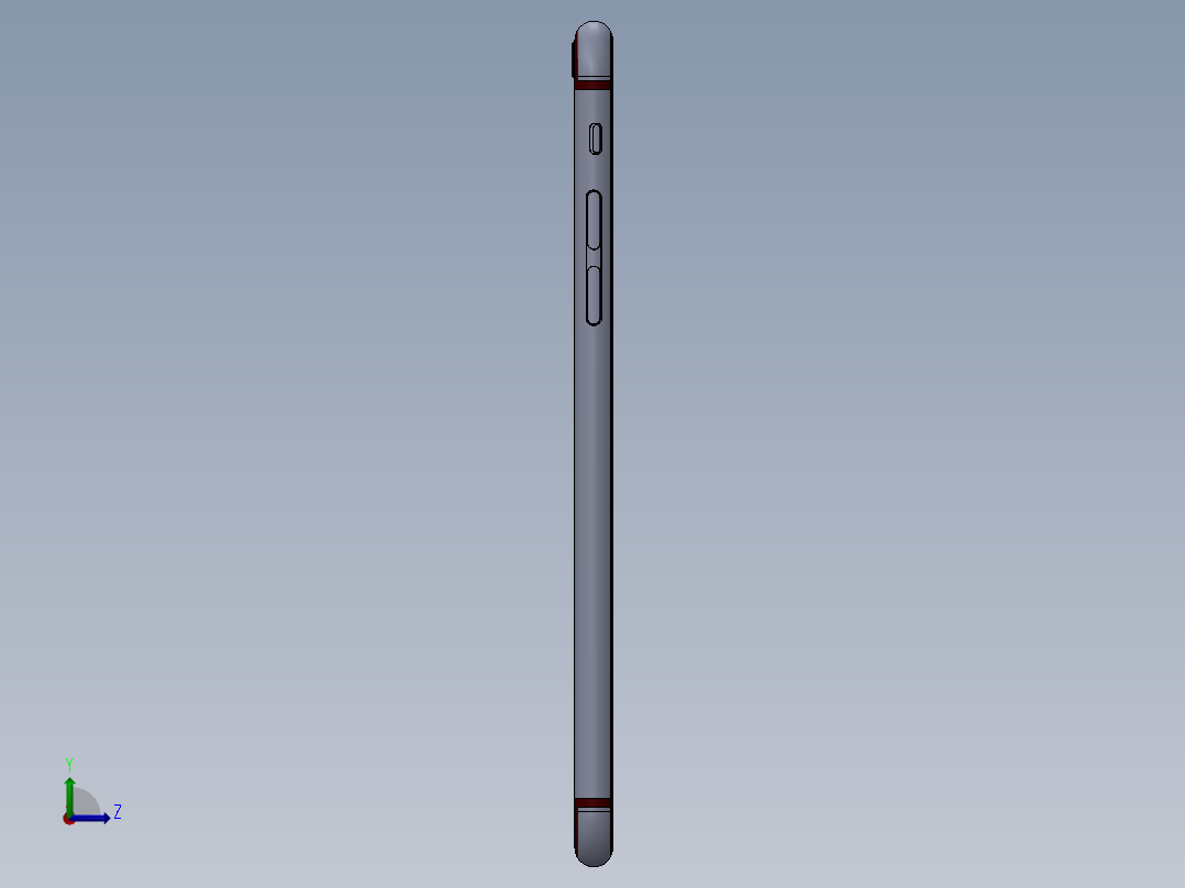 两款iphone 6 Plus左视图
