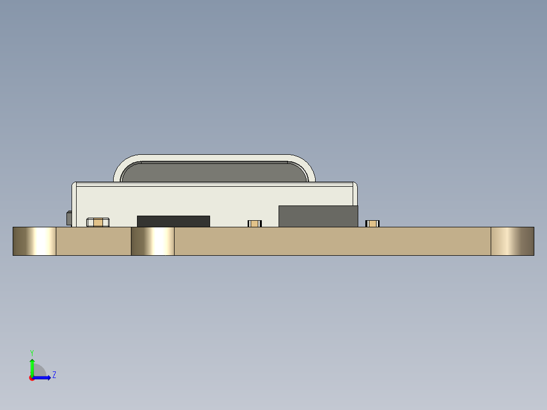 Nrf52840开发板左视图