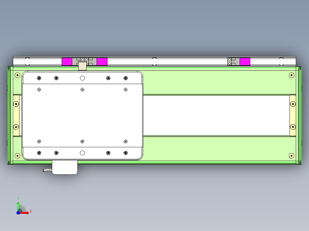 威洛博LC系列3d模型模组LC17E2Y-S250前视图