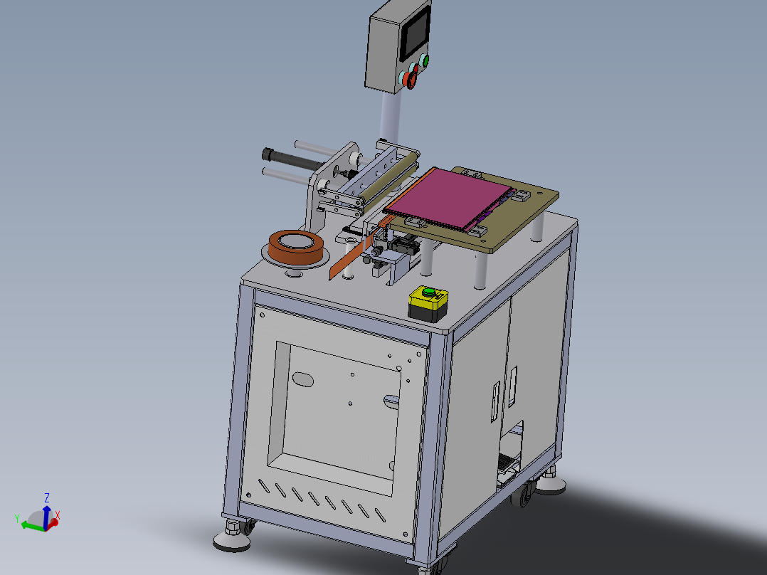 锂电池贴胶带机