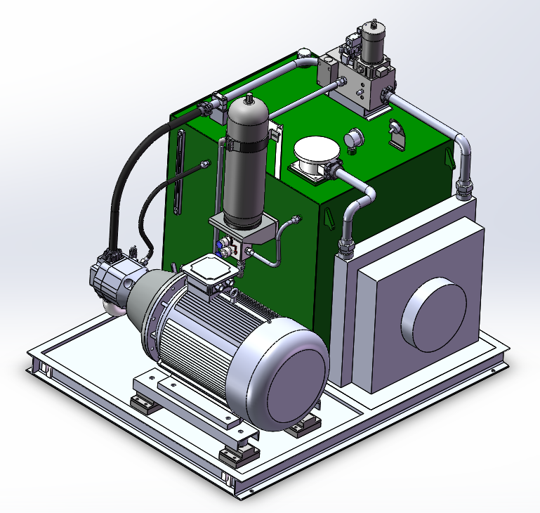 车厢焊接流水线液压泵源